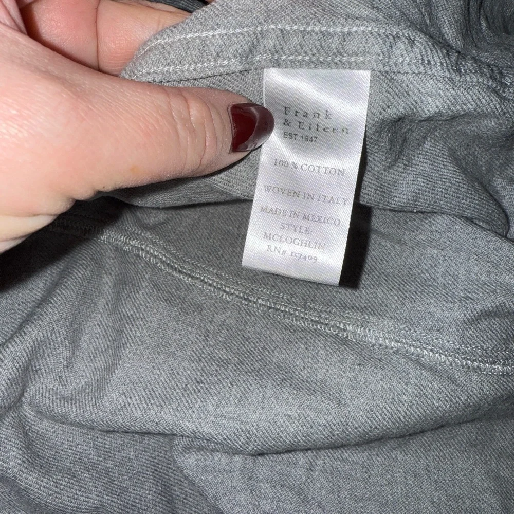 Frank & Eileen MCLOGHLIN Gray Melange, Flannel M/L - Picture 4 of 6